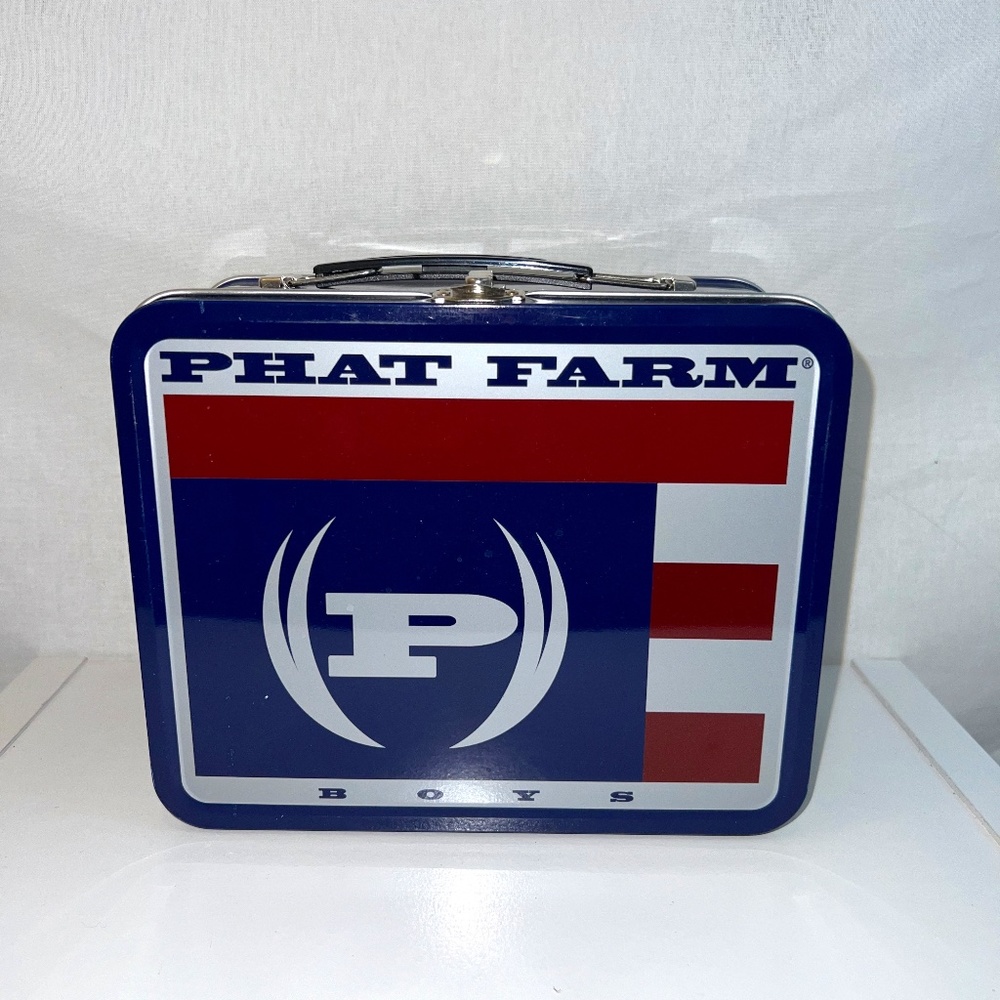NWOT - Phat Farm - RARE - Y2K - Vintage Lunch Box - Ultra Collectible - 90s/00s!